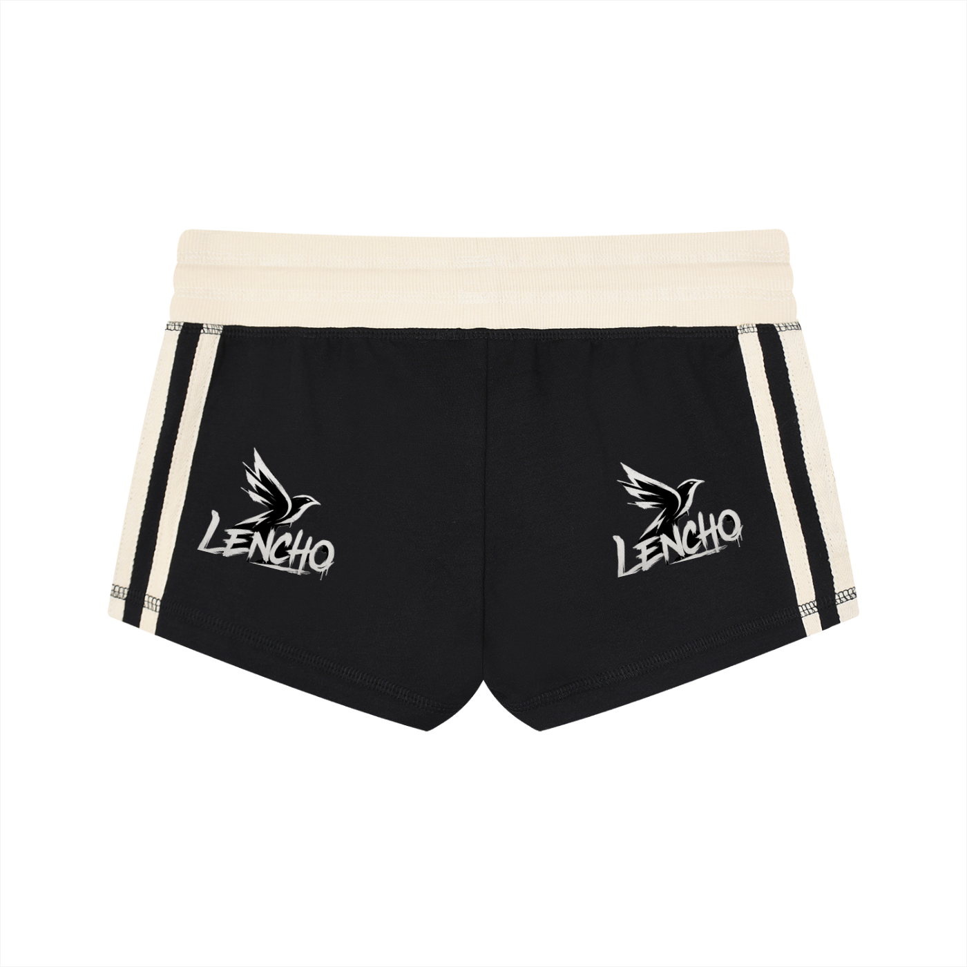 Women's Contrast Stripe Track Shorts