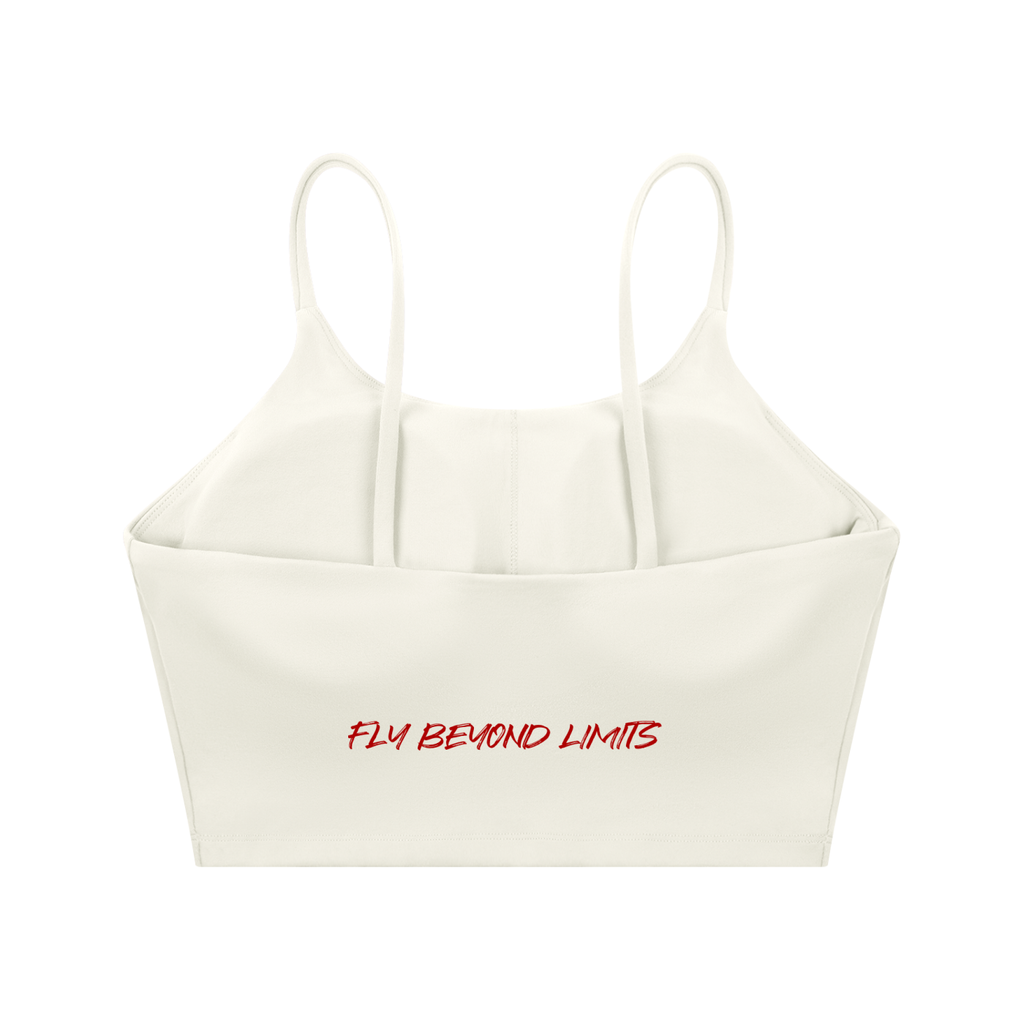 Spaghetti Strap Yoga Sports Bra