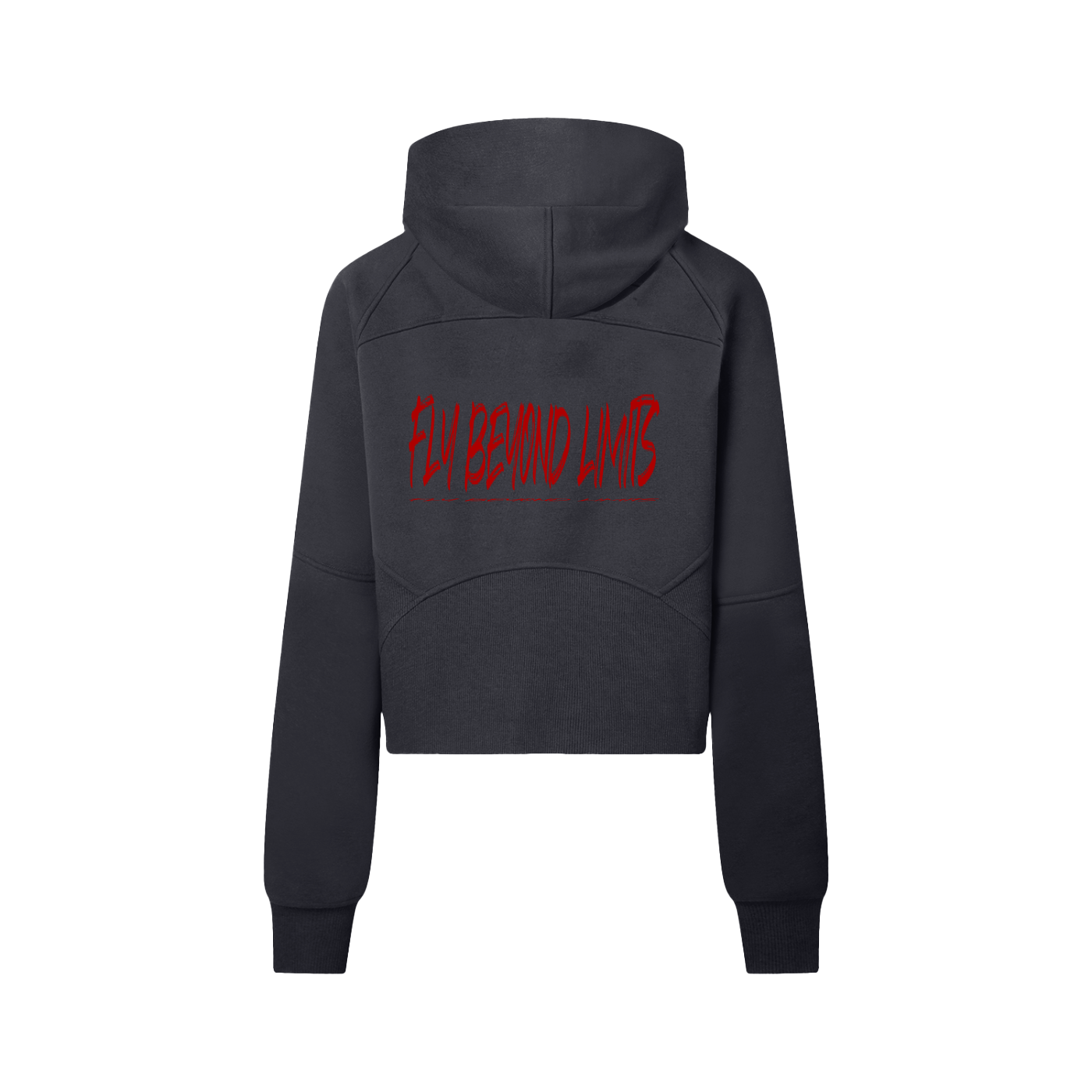 Cropped Half-Zip Hoodie