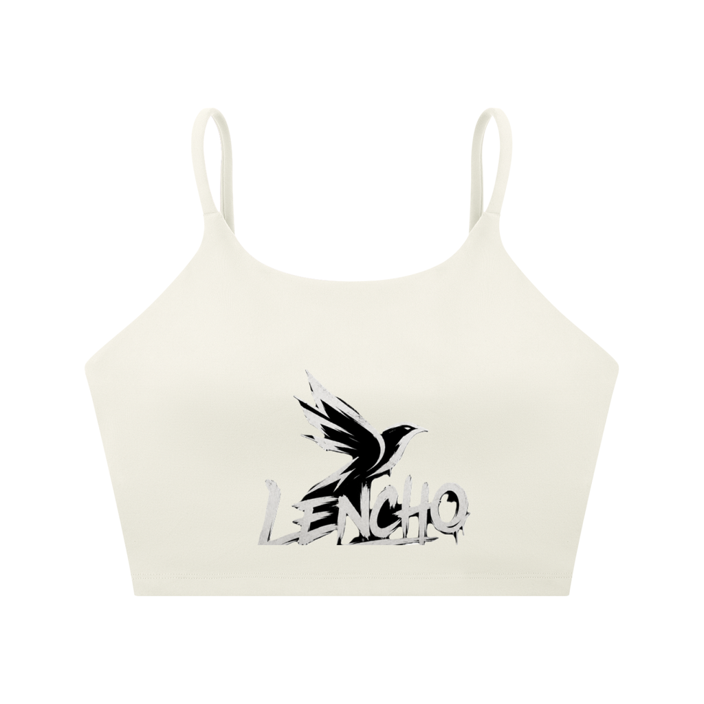 Spaghetti Strap Yoga Sports Bra