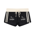 Women's Contrast Stripe Track Shorts
